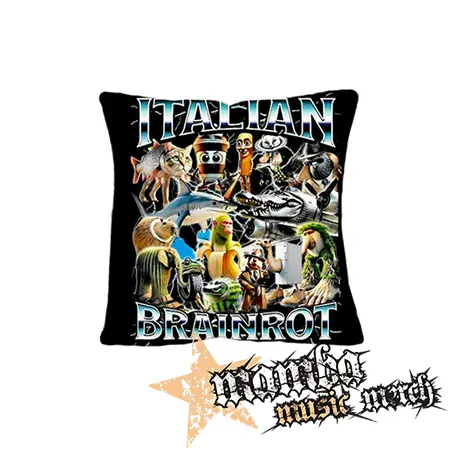 ITALIAN BRAINROT MEME - Family Poster Motive 1 - vankúš