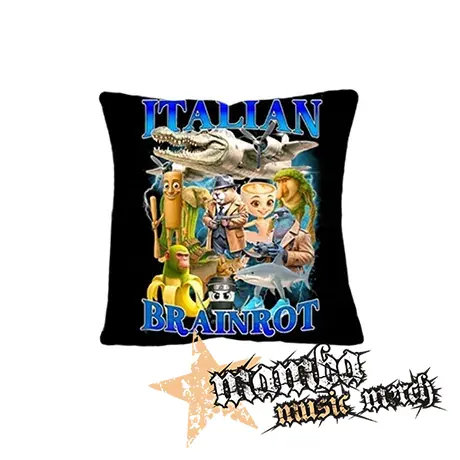 ITALIAN BRAINROT MEME - Family Poster MOTIVE 2 - vankúš