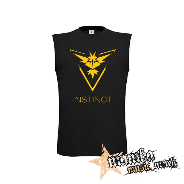 POKEMON - Instinct - čierne detské tričko bez rukávov