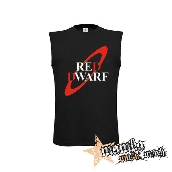 RED DWARF - čierne detské tričko bez rukávov