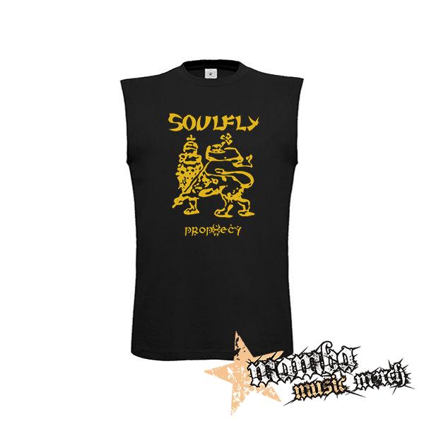 SOULFLY - Prophecy Yellow - čierne detské tričko bez rukávov