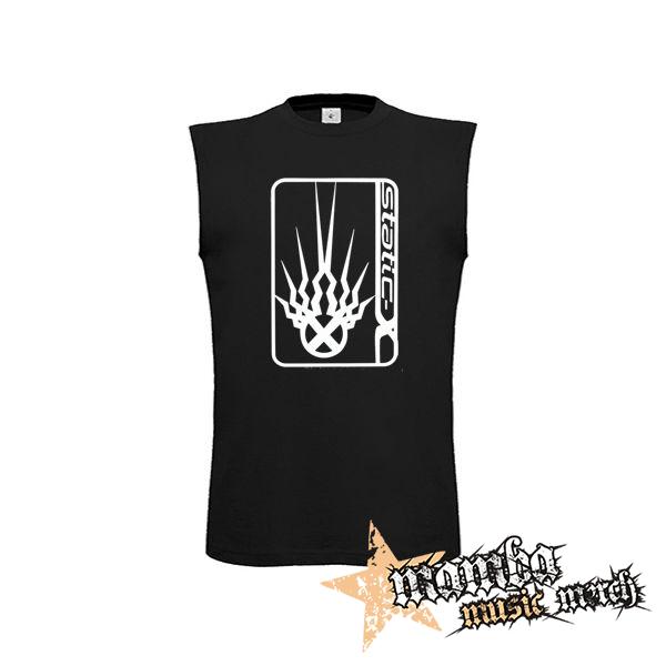 STATIC-X - Logo Symbol - čierne detské tričko bez rukávov