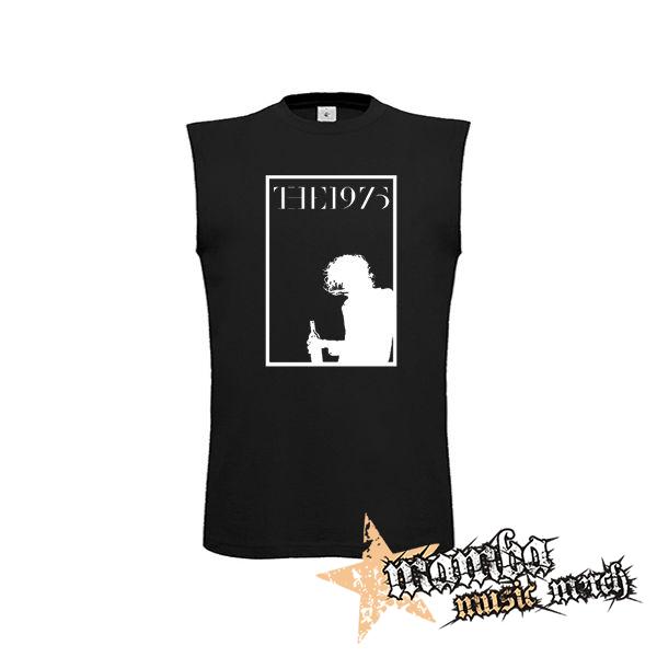 THE 1975 - Matty Wine Silhouette - čierne detské tričko bez rukávov