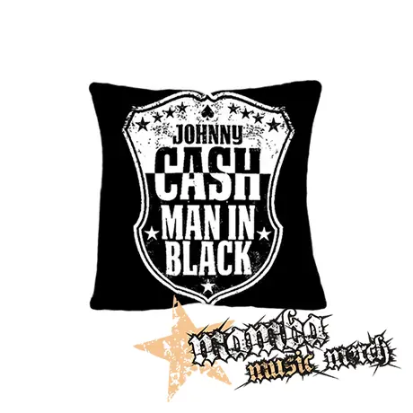 JOHNNY CASH - Man In Black - vankúš