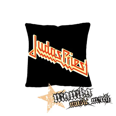 JUDAS PRIEST - Orange Yellow Classic Logo - vankúš