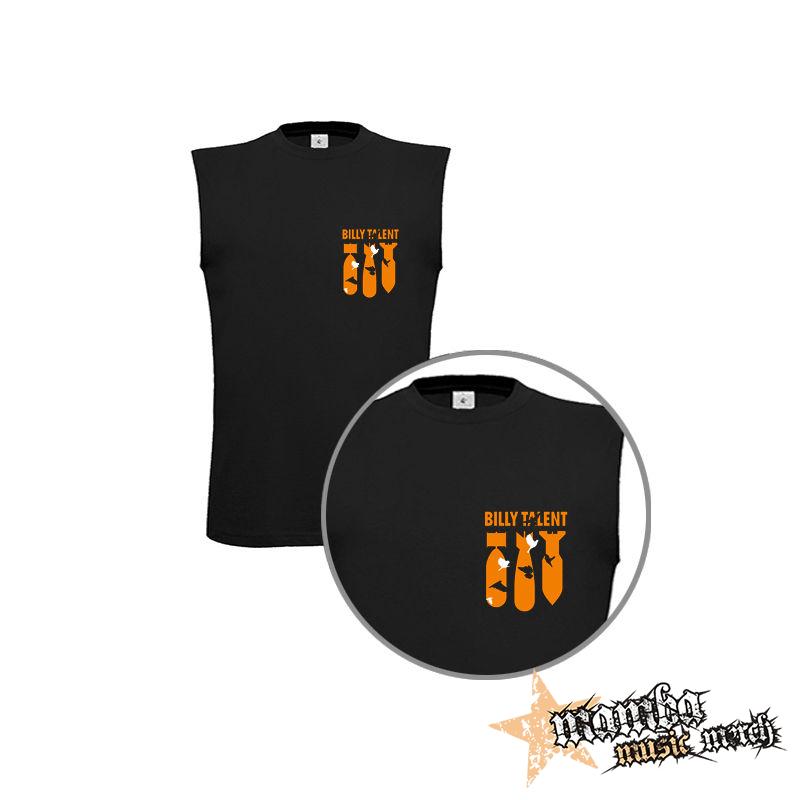 BILLY TALENT - Bombs Orange - čierne detské tričko bez rukávov