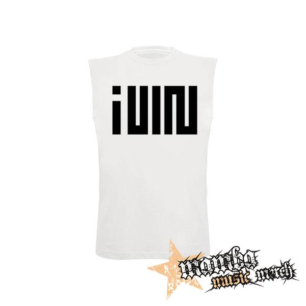 (G)I-DLE - Logo Kpop Band - biele detské tričko bez rukávov