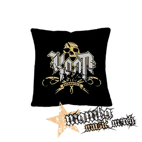 KORN - Logo Crest Bakersfield Gold - vankúš
