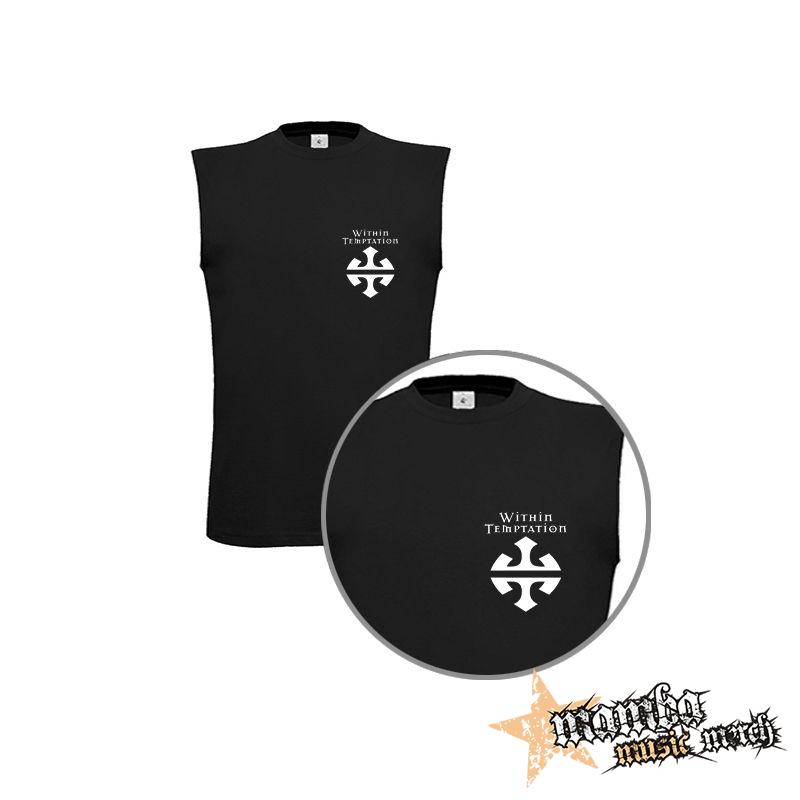 WITHIN TEMPTATION - Logo - čierne detské tričko bez rukávov
