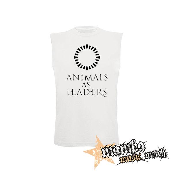 ANIMALS AS LEADERS - Logo Symbol Crest - biele pánske tričko bez rukávov