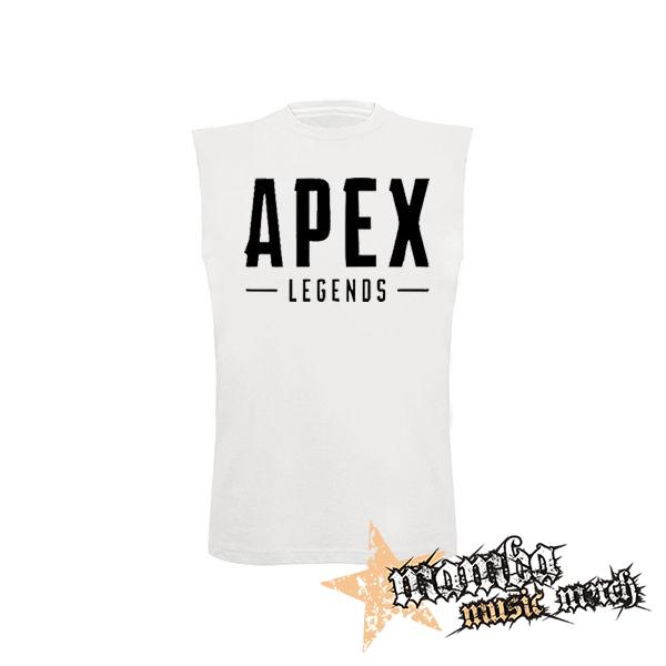 APEX LEGENDS - Logo Motive 2 - biele pánske tričko bez rukávov