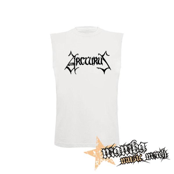 ARCTURUS - Logo - biele pánske tričko bez rukávov