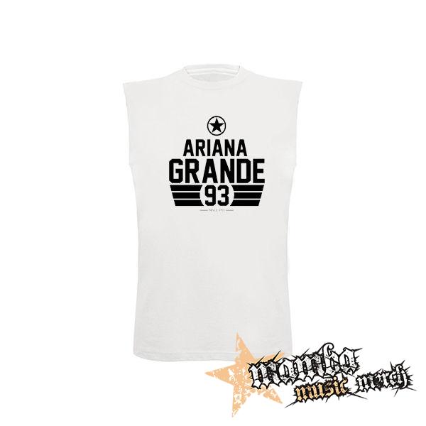 ARIANA GRANDE - Since 1993 - biele pánske tričko bez rukávov