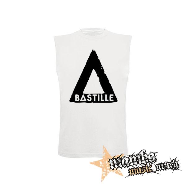 BASTILLE - Sign - biele pánske tričko bez rukávov