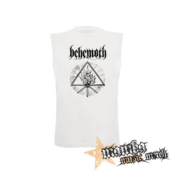 BEHEMOTH - Furor Divinus - biele pánske tričko bez rukávov