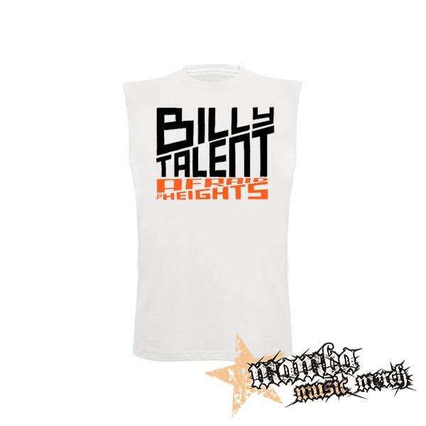 BILLY TALENT - Afraid Of Heights - biele pánske tričko bez rukávov