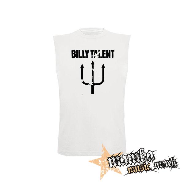 BILLY TALENT - Logo - biele pánske tričko bez rukávov
