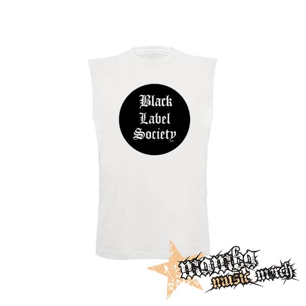 BLACK LABEL SOCIETY - Logo - biele pánske tričko bez rukávov