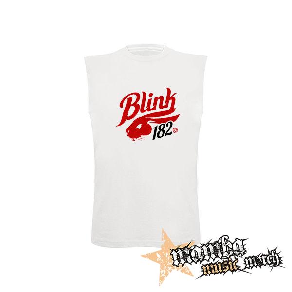 BLINK 182 - Champ - biele pánske tričko bez rukávov