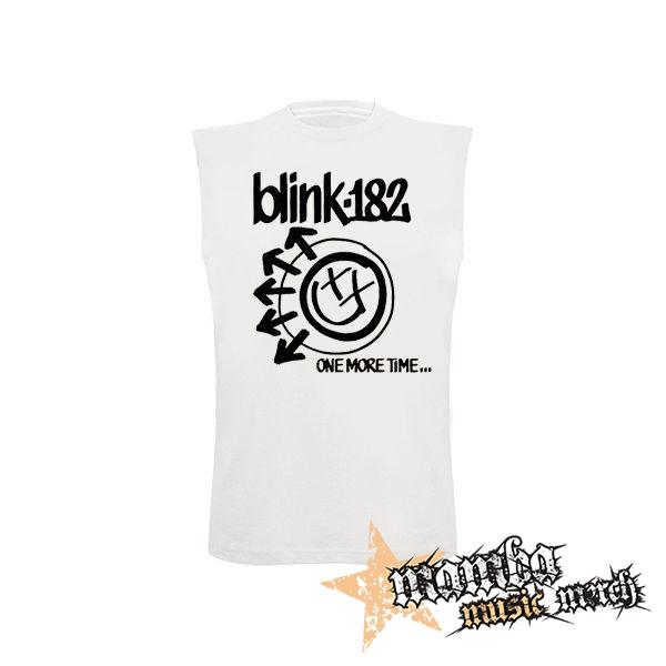 BLINK 182 - One More Time - biele pánske tričko bez rukávov