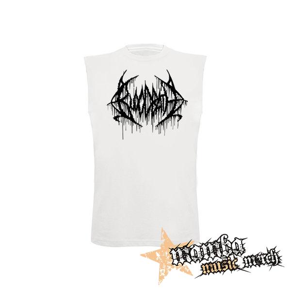 BLOODBATH - Logo - biele pánske tričko bez rukávov