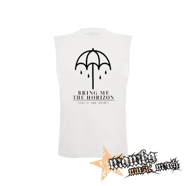 BRING ME THE HORIZON - That´s Spirirt - biele pánske tričko bez rukávov