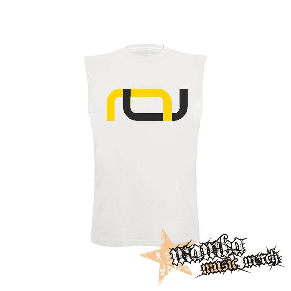 CALISTATIC - Yellow Logo Symbol - biele pánske tričko bez rukávov