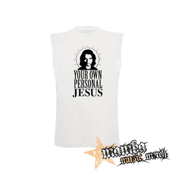 DAVE GAHAN - Personal Jesus - biele pánske tričko bez rukávov