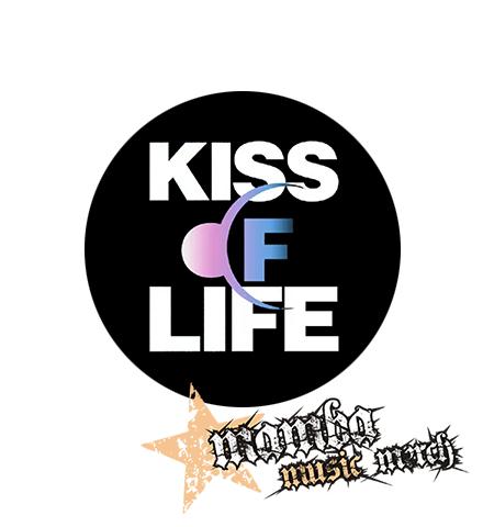 Podložka pod myš KISS OF LIFE - Logo Kpop Band - okrúhla