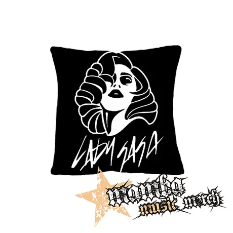 LADY GAGA - Logo & Portrait - vankúš