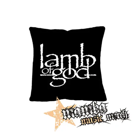 LAMB OF GOD - Logo - vankúš