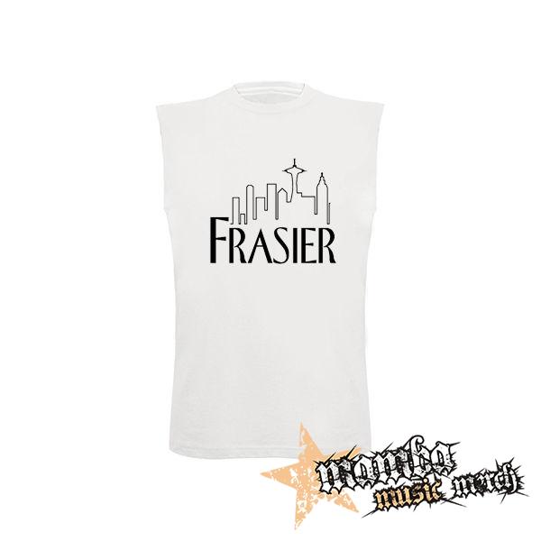 FRASIER - Legendary Sitcom Logo - biele pánske tričko bez rukávov