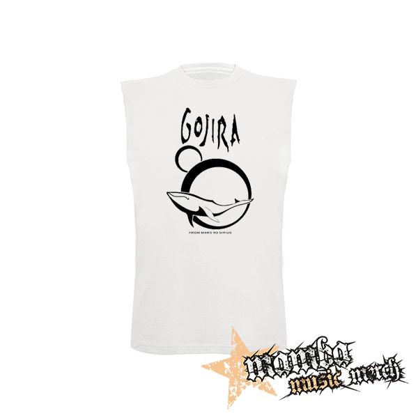 GOJIRA - From Mars To Sirius - biele pánske tričko bez rukávov