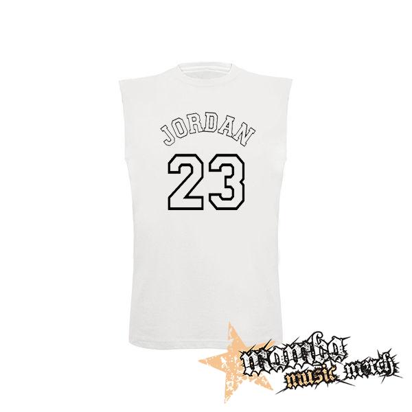 JORDAN 23 - Logo Motive 2 - biele pánske tričko bez rukávov