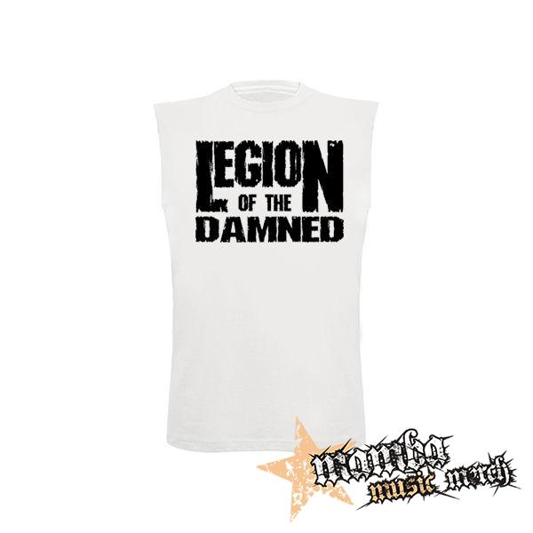 LEGION OF THE DAMNED - Logo - biele pánske tričko bez rukávov
