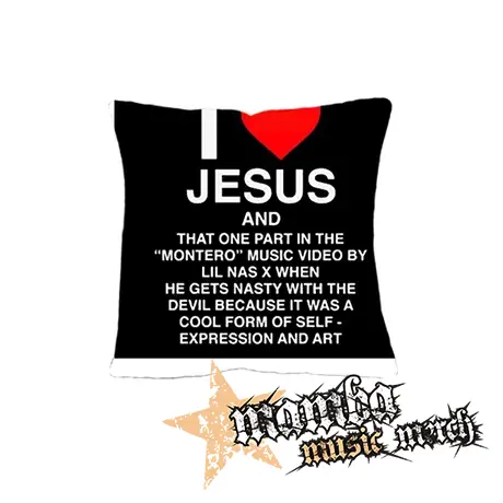 LIL NAS X - I Love Jesus - vankúš
