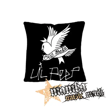 LIL PEEP - Logo Cry Baby - vankúš