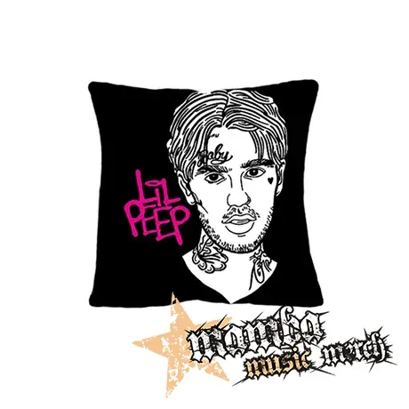LIL PEEP - Sus Boy Portrait - vankúš