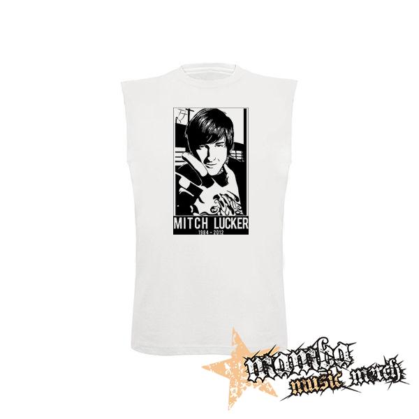 MITCH LUCKER -  Portrait Forever - biele pánske tričko bez rukávov