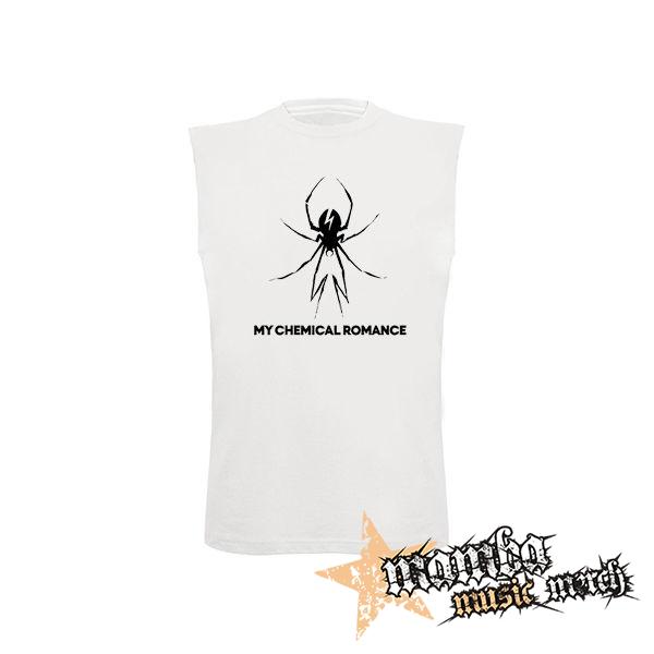 MY CHEMICAL ROMANCE - Spider - biele pánske tričko bez rukávov