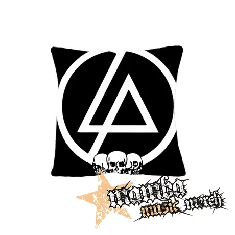 LINKIN PARK - Logo & Skulls 2 - vankúš