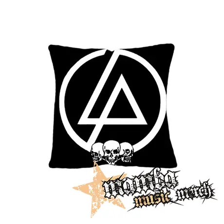 LINKIN PARK - Logo & Skulls - vankúš