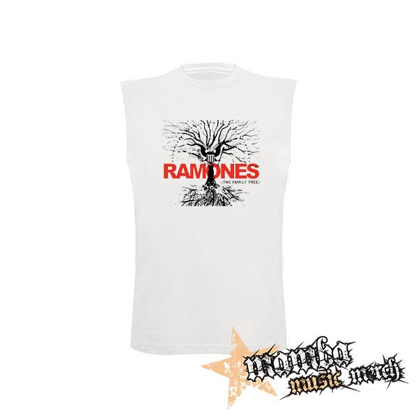 RAMONES - The Family Tree - biele pánske tričko bez rukávov