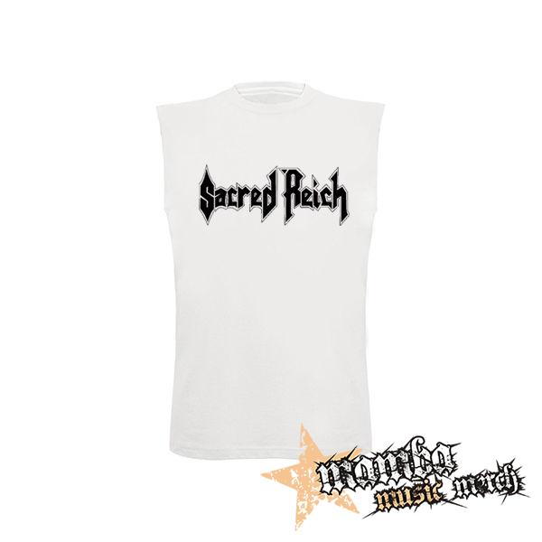 SACRED REICH - Logo - biele pánske tričko bez rukávov