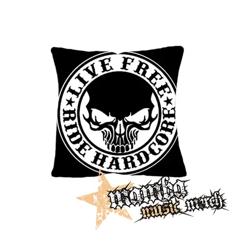 LIVE FREE RIDE HARDCORE - vankúš