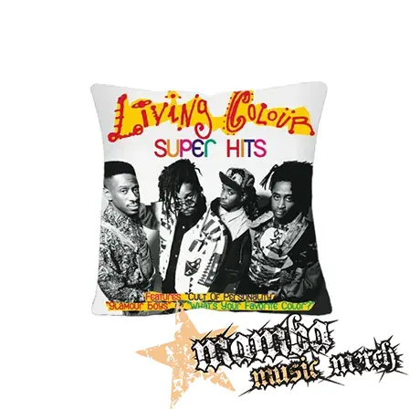 LIVING COLOUR - Super Hits Poster - vankúš