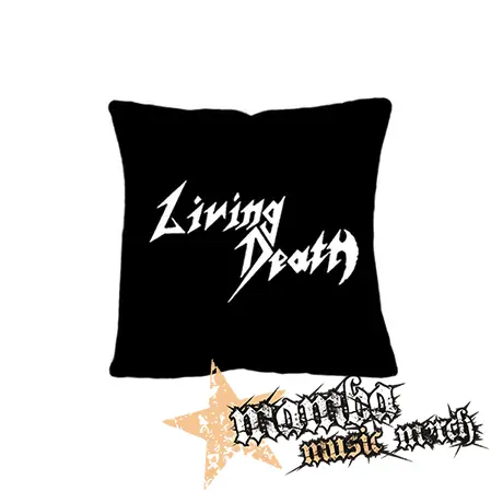 LIVING DEATH - Logo - vankúš