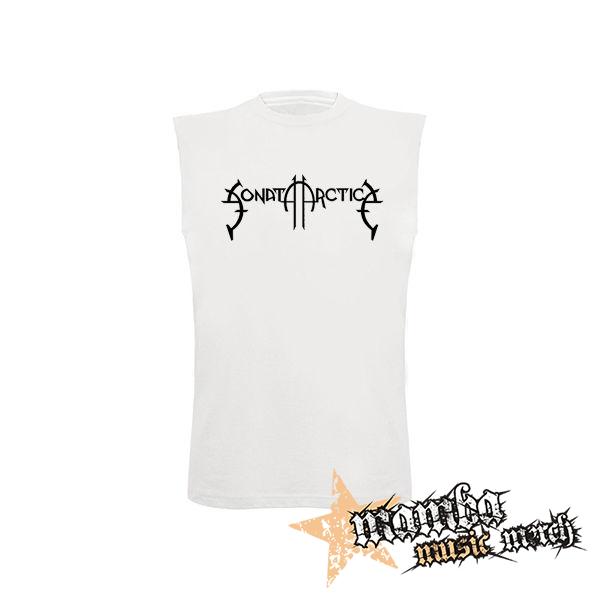 SONATA ARCTICA - Logo - biele pánske tričko bez rukávov