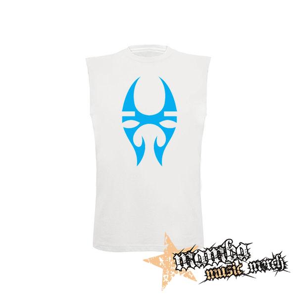 SOULFLY - Blue Crest - biele pánske tričko bez rukávov