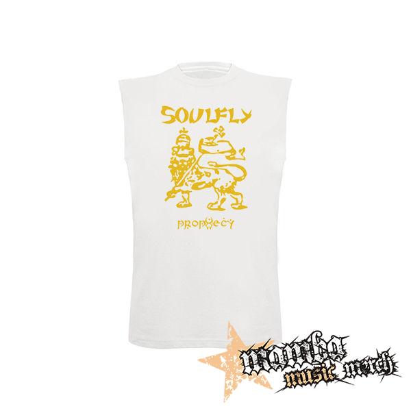 SOULFLY - Prophecy Yellow - biele pánske tričko bez rukávov